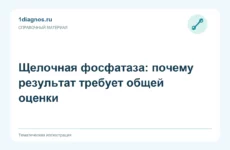Щелочная фосфатаза: почему результат требует общей оценки
