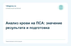 Анализ крови на ПСА: значение результата и подготовка