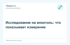 Исследование на алкоголь: что показывает измерение