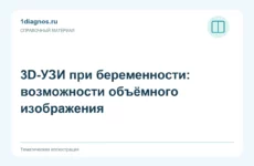3D-УЗИ при беременности: возможности объёмного изображения
