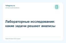 Лабораторные исследования: какие задачи решают анализы